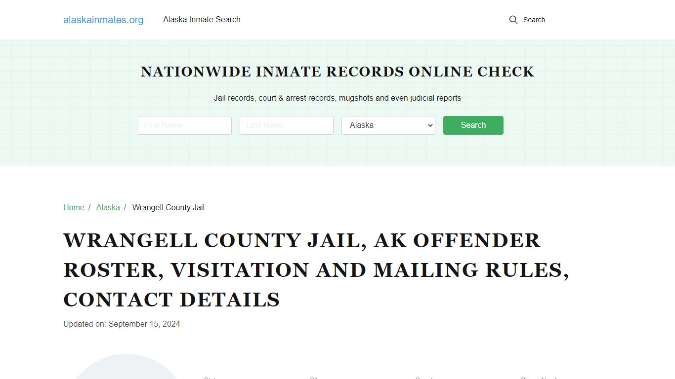 Wrangell County Jail, AK Inmate Lookup, Contacts, and More