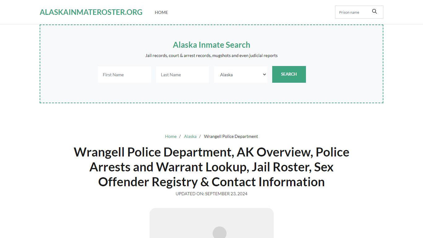 Wrangell Police Department, AK: Recent Arrests, Jail Roster, Search ...